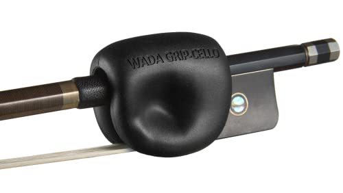WADA Cello Bow Grip Aid: Eine richtige Bogenhand ohne Belastung. Eine zweite zum Befestigen am Bogen und Entfernen. Sie können sich von Anfang an auf Ihren Klang und Musik konzentrieren.