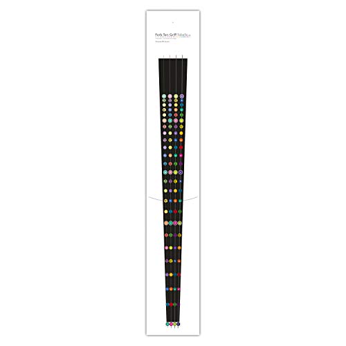 Grifftabelle Cello als didaktische Lernhilfe; Farb-Ton-Griff-Tabelle faltbar; Cello 4/4