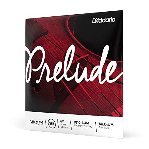 D'Addario Prelude Geigensaiten - Saiten für Violine - J810-4/4M Violine Saiten