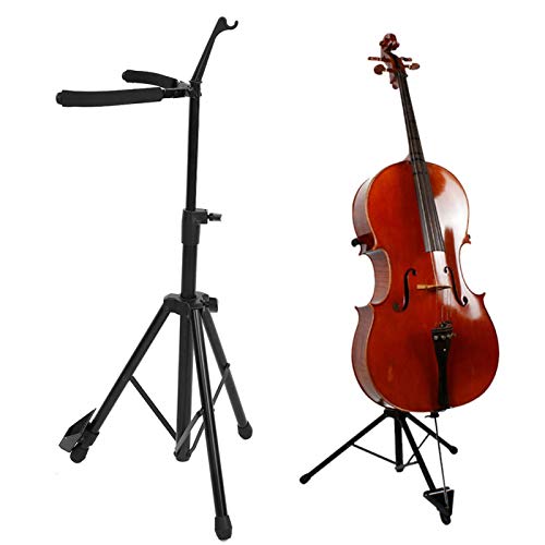 Celloständer, Stabil Faltbar Langlebige Stativhalterung Zubehör für Musikinstrumente FL‑14